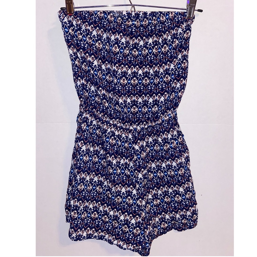 Strapless Romper with Aztec Design | H&M